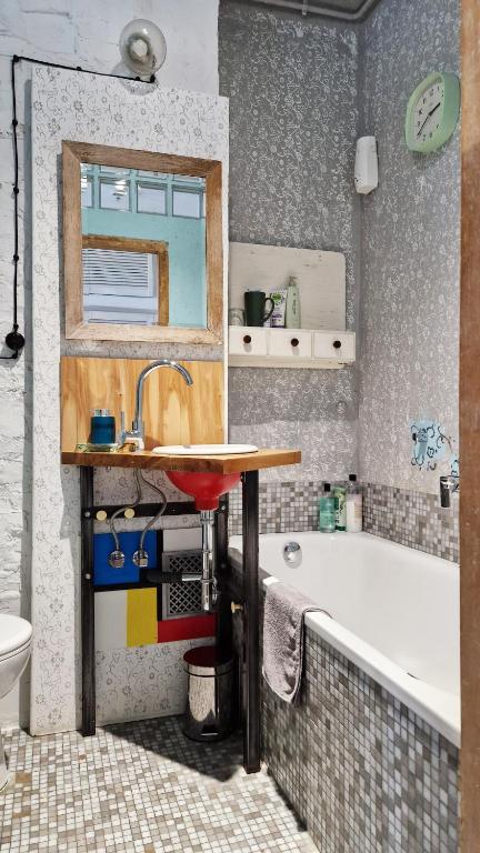 Kúpeľňa v ubytovaní Studio Klimat MOKOTÓW