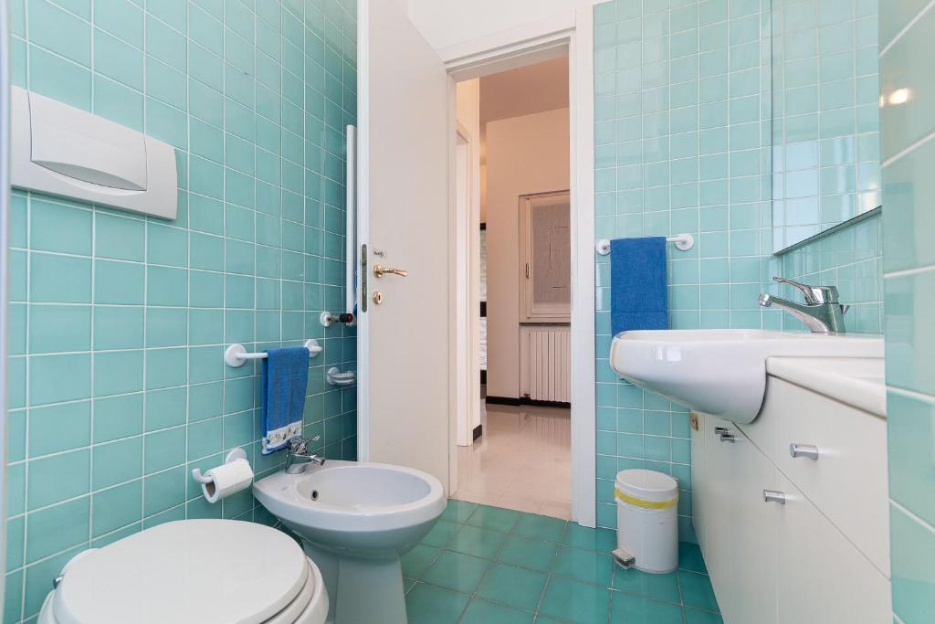 Koupelna v ubytování Villa Nettuno- Bluchalet