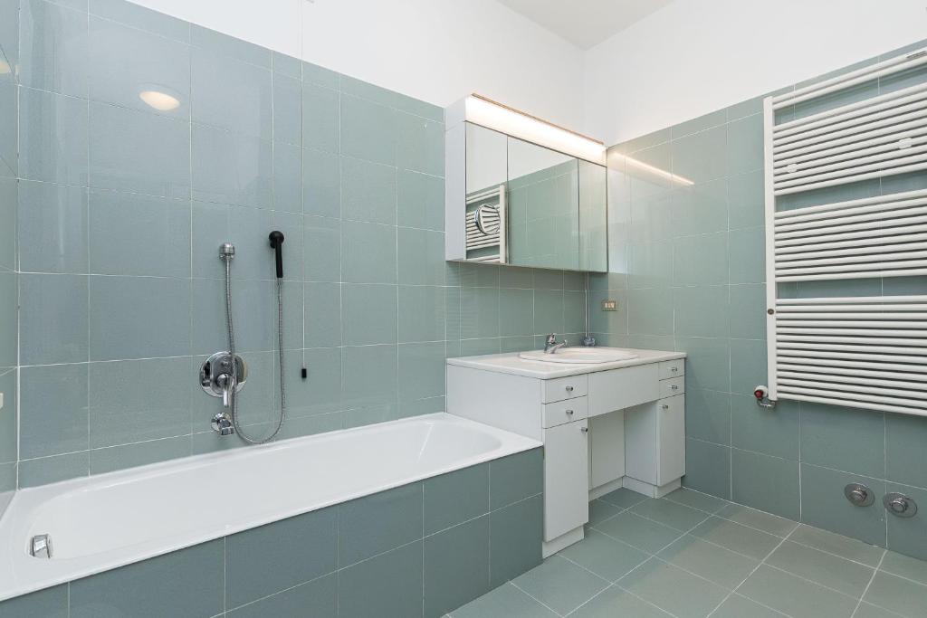 Koupelna v ubytování Villa Nettuno- Bluchalet