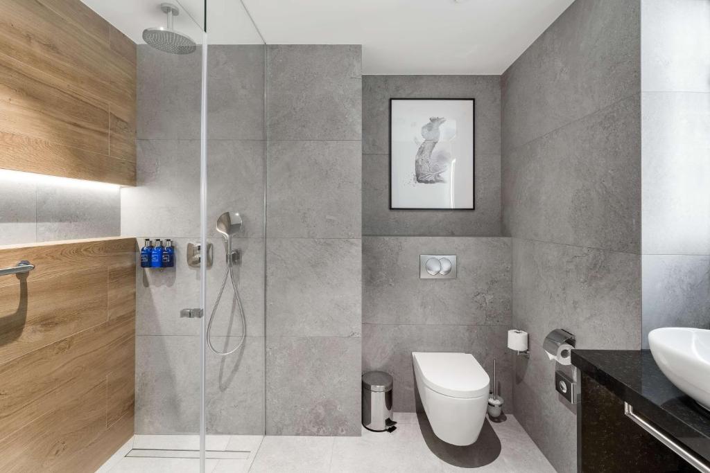 Koupelna v ubytování Radisson Blu Hotel, Gdańsk