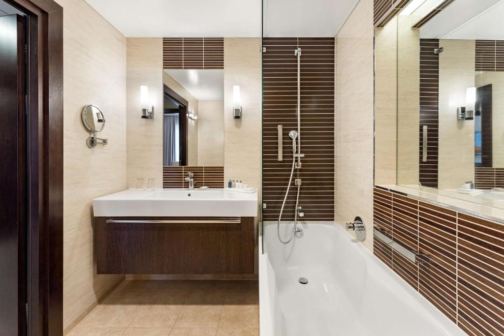 Koupelna v ubytování Radisson Blu Hotel, Gdańsk