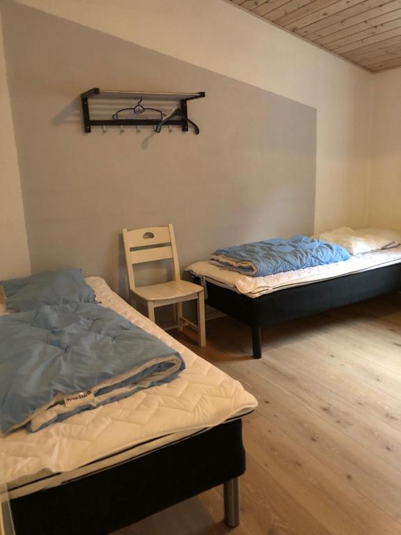 Postel nebo postele na pokoji v ubytování Solvang Apartments