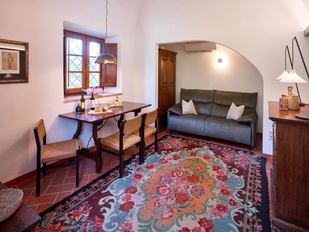 Część wypoczynkowa w obiekcie Agriturismo Podere Cortilla
