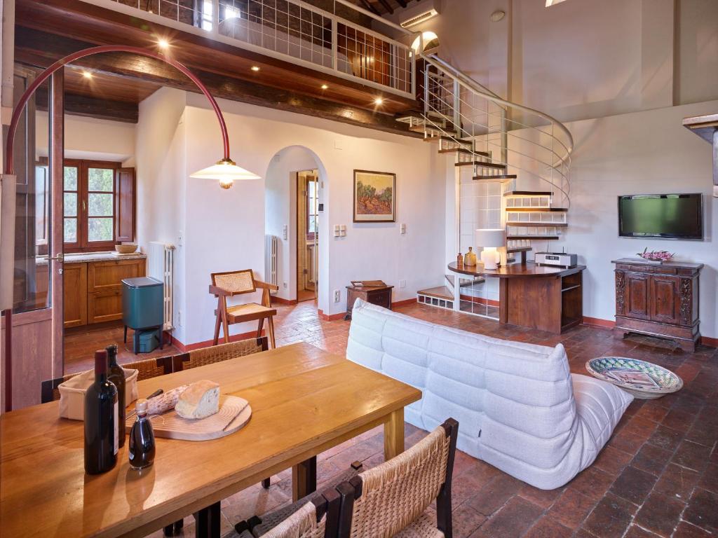 Kuchnia lub aneks kuchenny w obiekcie Agriturismo Podere Cortilla