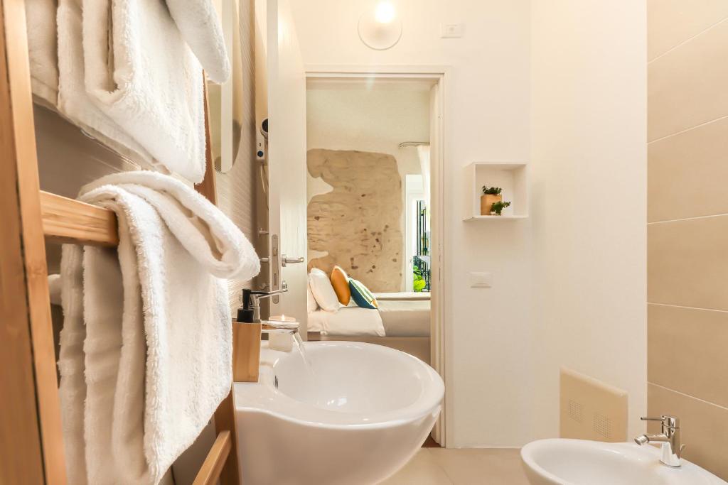 Łazienka w obiekcie B&B Qaral