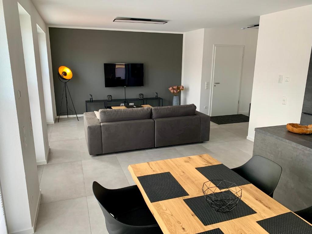 TV a/nebo společenská místnost v ubytování APPARTEMENT3