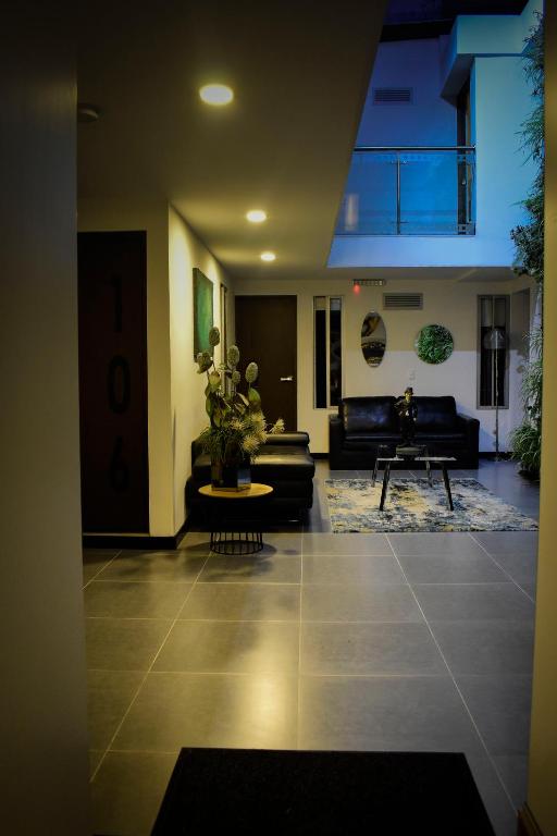Posezení v ubytování Hotel DC Feria