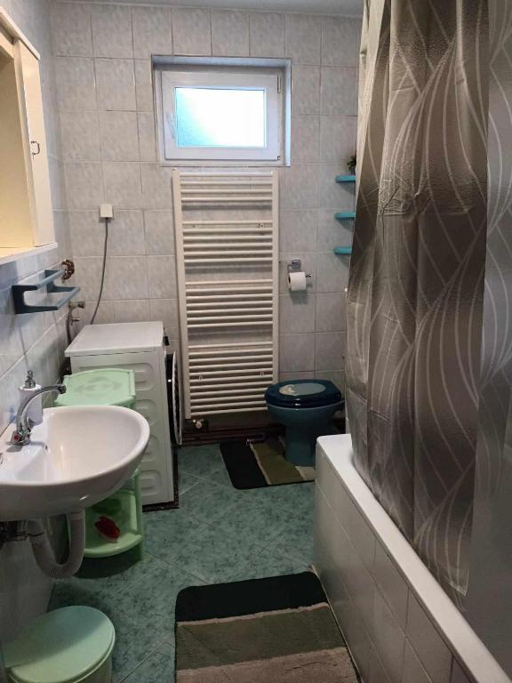 Koupelna v ubytování Guesthouse Milka