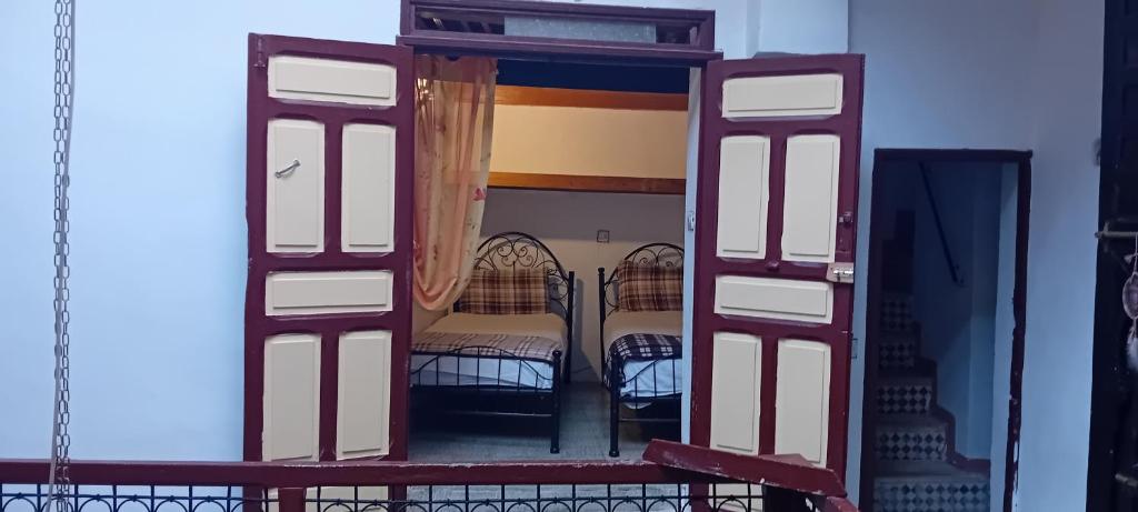 Postel nebo postele na pokoji v ubytování Moroccan Dream Hostel