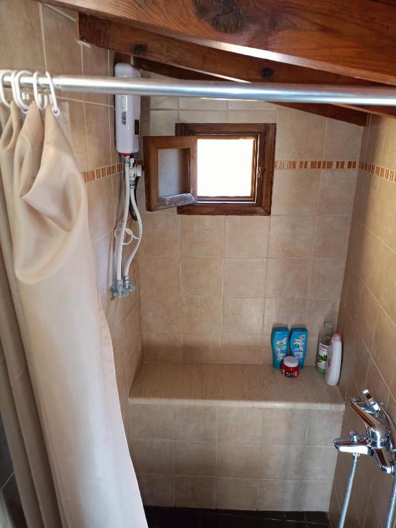 Koupelna v ubytování Kissamitakis Guesthouse