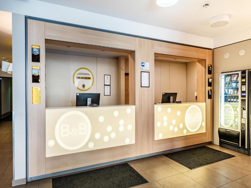 Vstupní hala nebo recepce v ubytování B&B Hotel Weil am Rhein/Basel