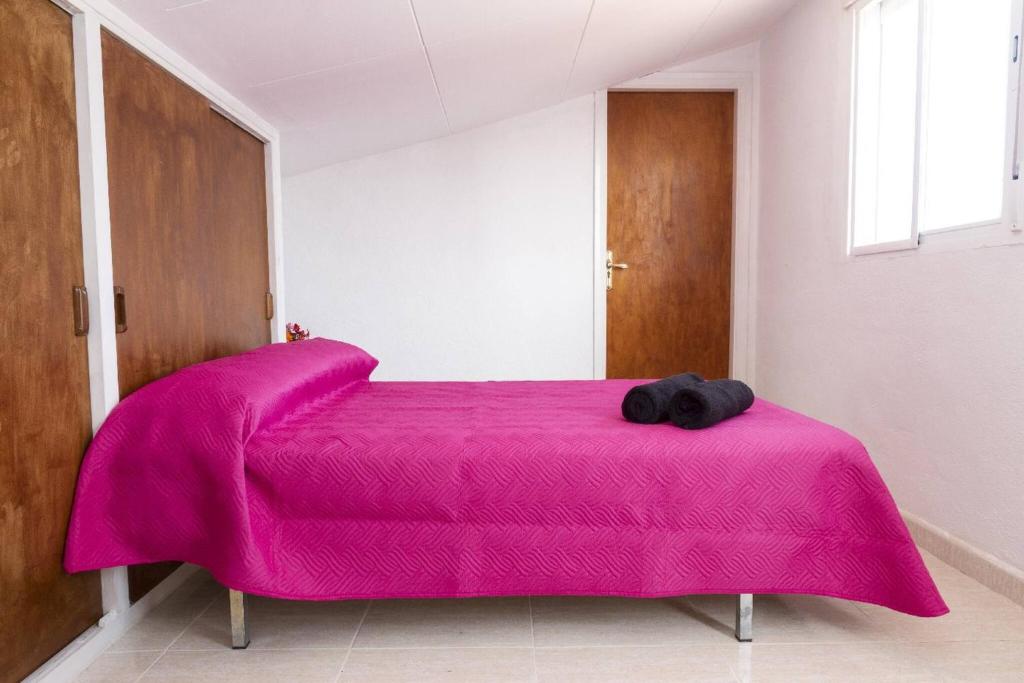 Posteľ alebo postele v izbe v ubytovaní Araceli - Chalet en Riumar con piscina privada, jardín y barbacoa - Deltavacaciones