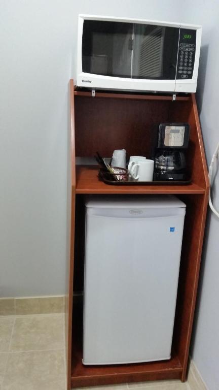 Kuchyň nebo kuchyňský kout v ubytování Nipissing Inn