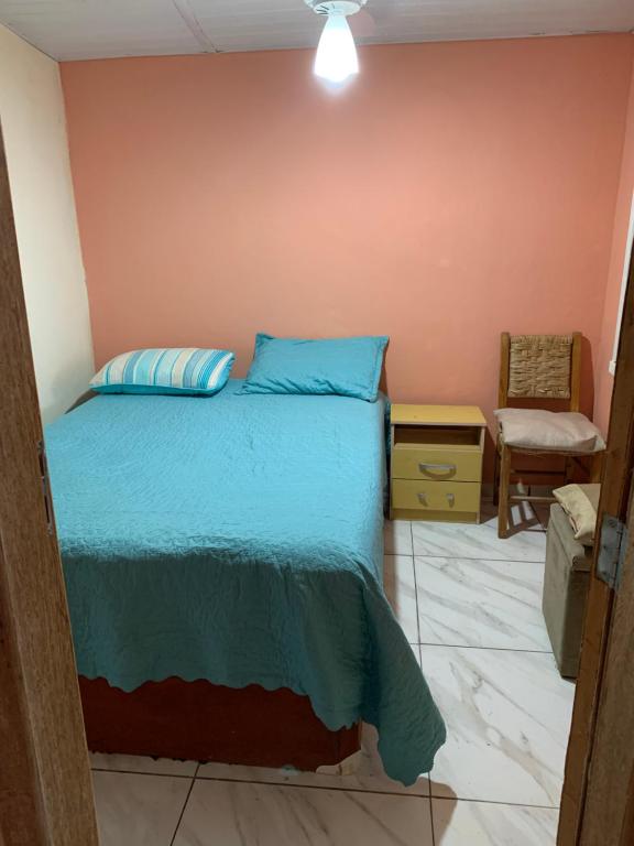 En eller flere senge i et værelse på Casa da esquina