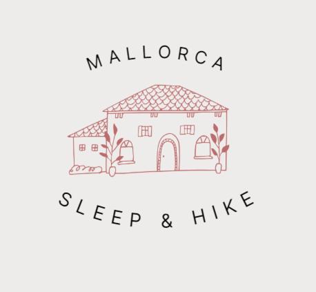 a drawing of a house with the words malibu sleep and hike at Valldemosa Sleep & Hike in Valldemossa