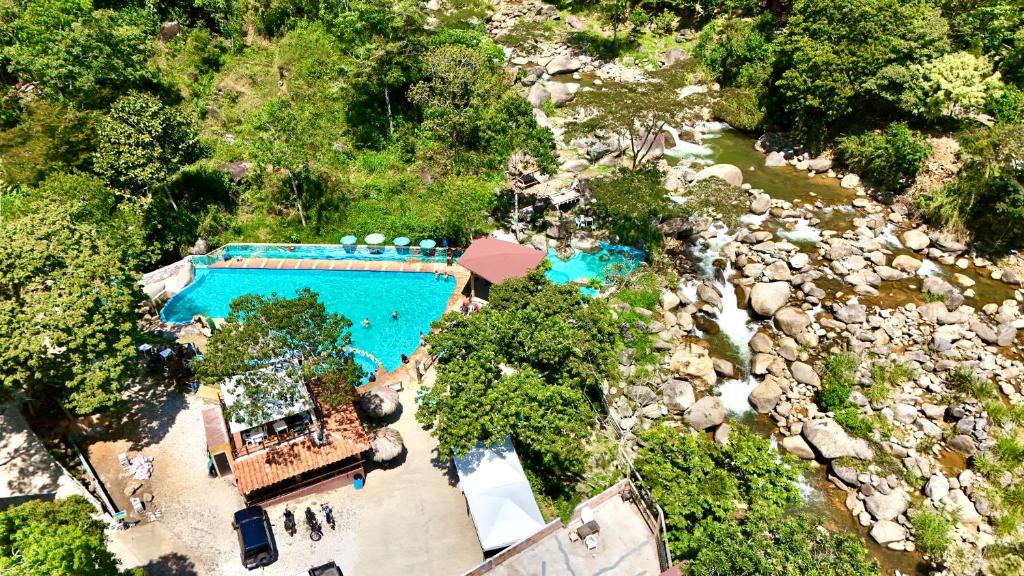 Bazén v ubytování Hostería El Sendero - Cocorná nebo v jeho okolí