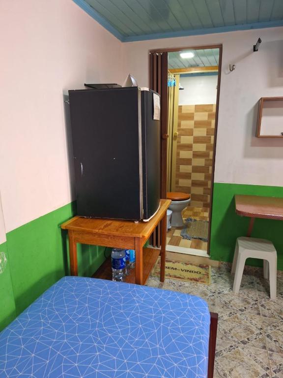 TV a/nebo společenská místnost v ubytování APART HOTEL MANAUS - Un 614