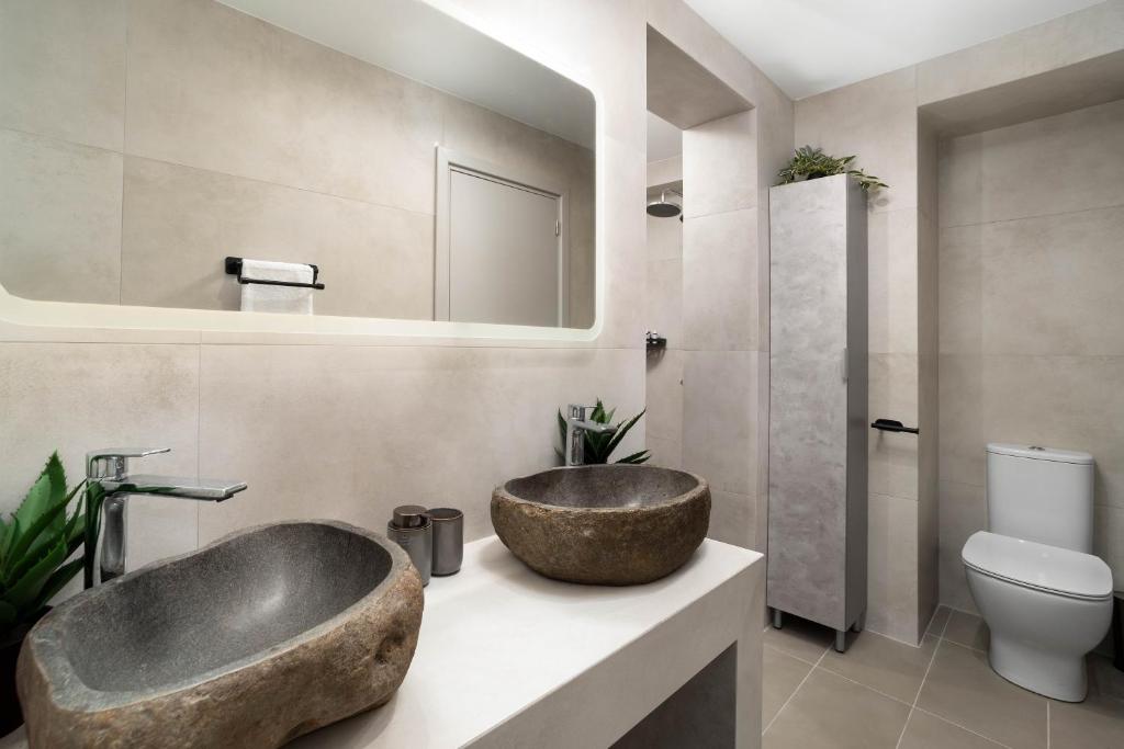 Koupelna v ubytování M&B Luxury Villa