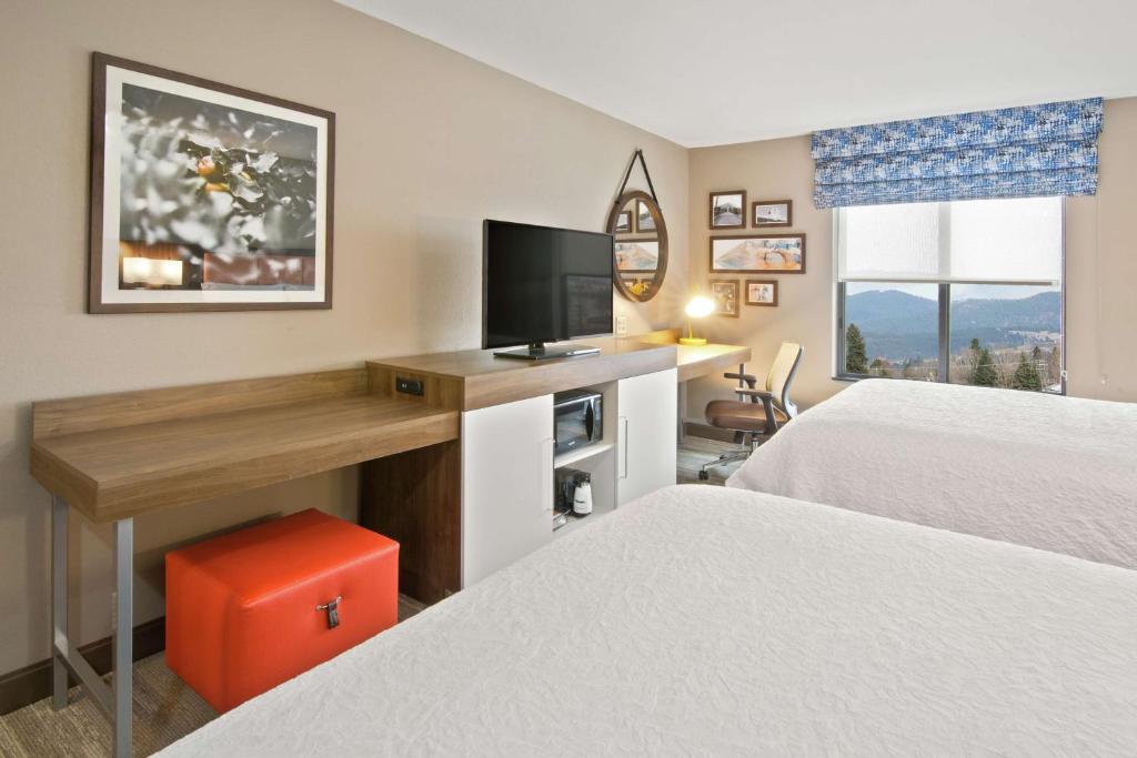 Hampton Inn & Suites Spokane Valley - 大号床间 - 带两张大号床 - 禁烟