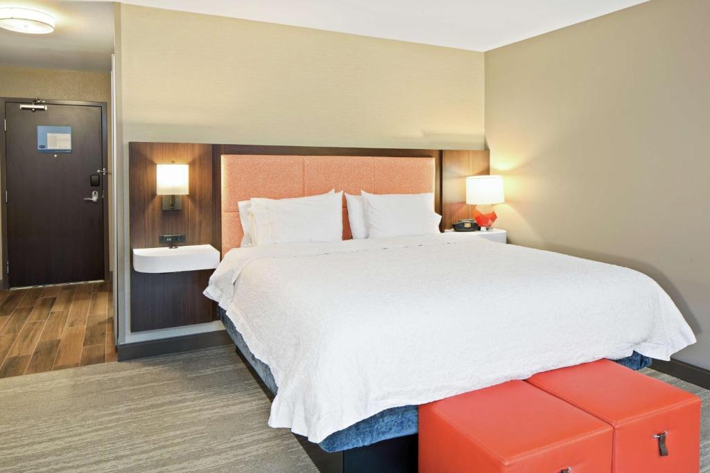 Hampton Inn & Suites Spokane Valley - 特大号床间 - 带淋浴 - 禁烟