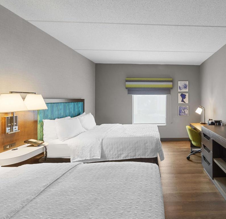 Postel nebo postele na pokoji v ubytování Hampton Inn Nanuet