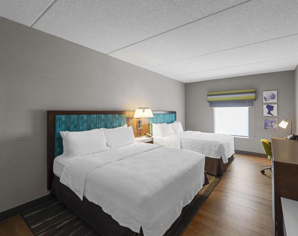 Postel nebo postele na pokoji v ubytování Hampton Inn Nanuet