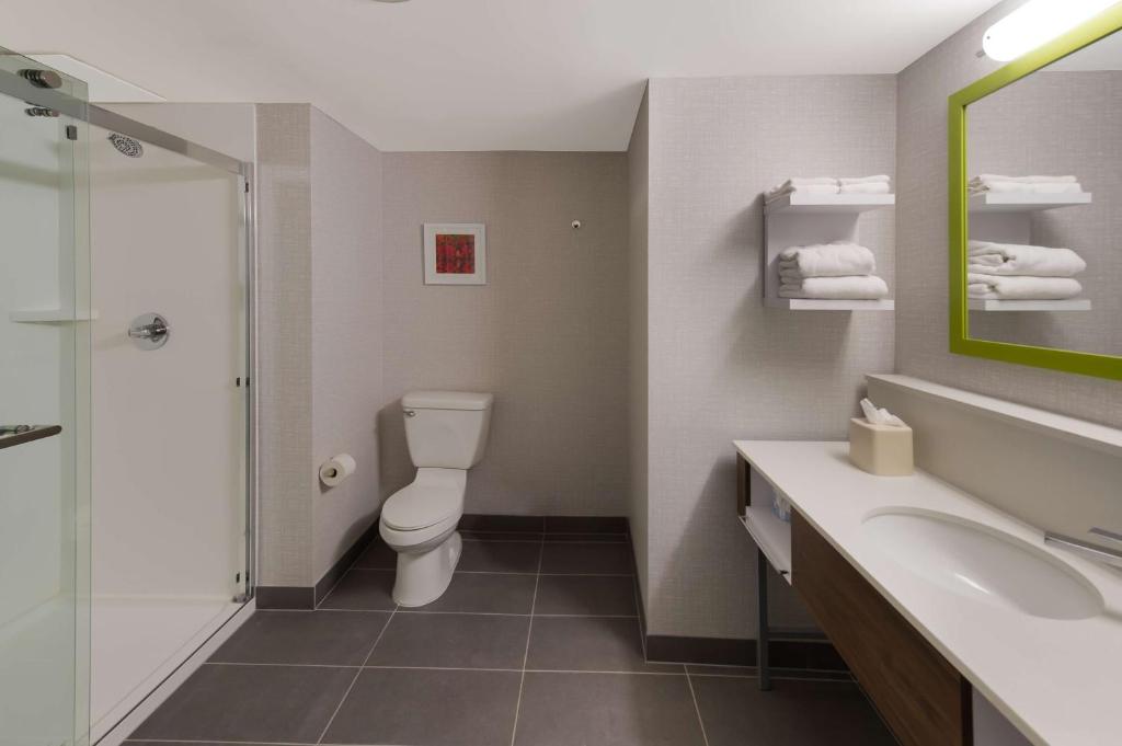 Koupelna v ubytování Hampton Inn Nanuet