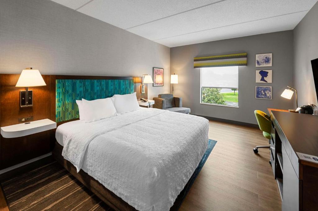 Postel nebo postele na pokoji v ubytování Hampton Inn Nanuet