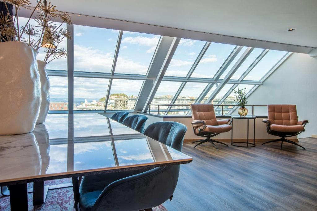 Posezení v ubytování Radisson Blu Royal Garden Hotel, Trondheim