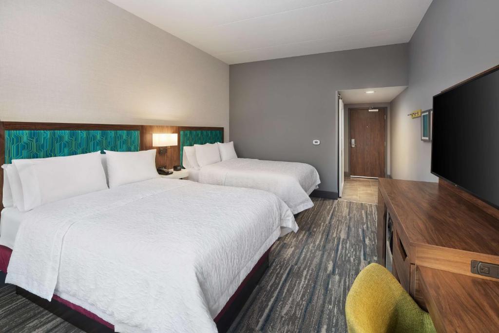 Hampton Inn Franklin, IN - Habitación Queen Con Dos Camas Queen