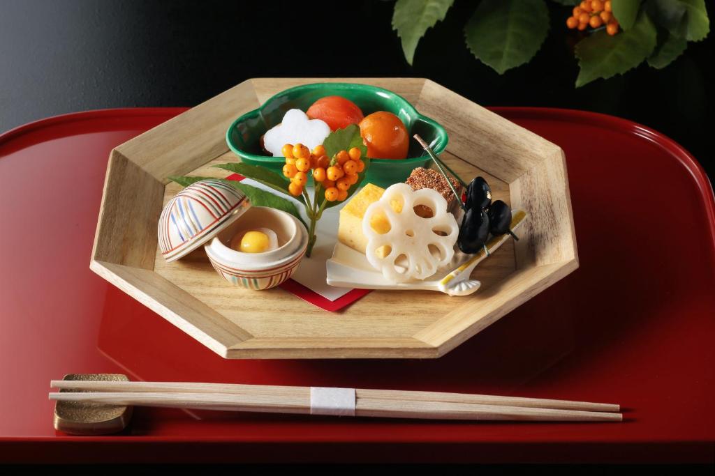 Comida en el ryokan o alrededores