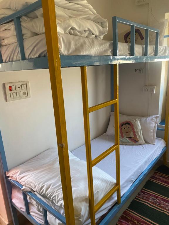 Postel nebo postele na pokoji v ubytování Blue Eye Hostel