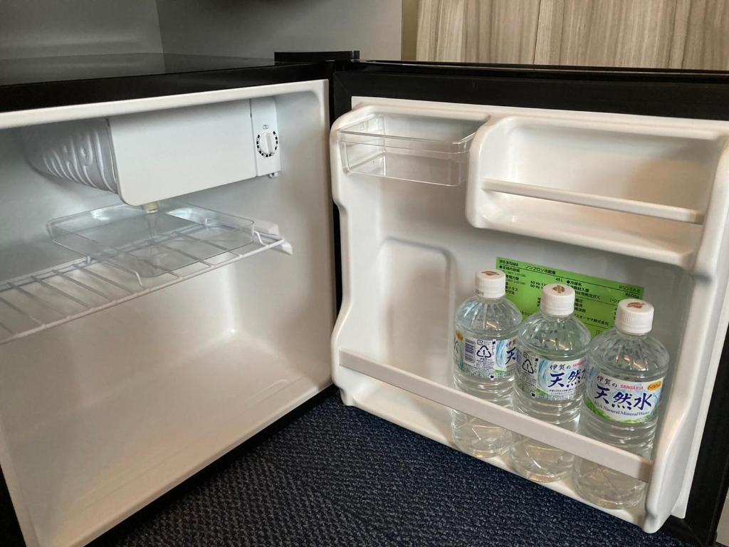 Kuchyň nebo kuchyňský kout v ubytování Dotonbori Hotel