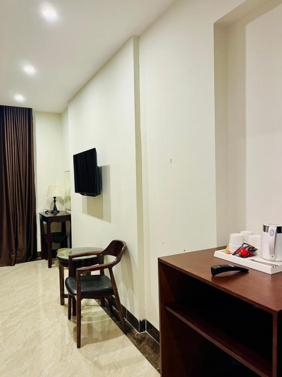 Dongvan Ville Du H'Mong Hotel - Chambre Lits Jumeaux Avec Vue Sur Jardin