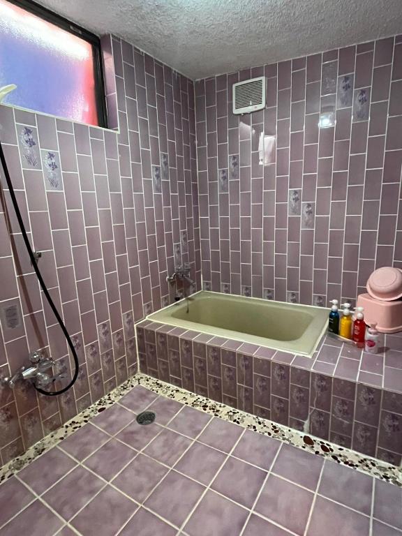 Koupelna v ubytování ロビンホテルRobin Hotel