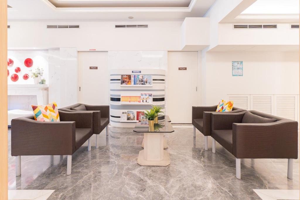 Posezení v ubytování Guide Hotel Kaohsiung Liuhe