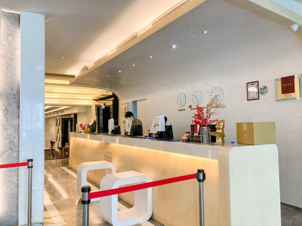 Vstupní hala nebo recepce v ubytování Guide Hotel Kaohsiung Liuhe
