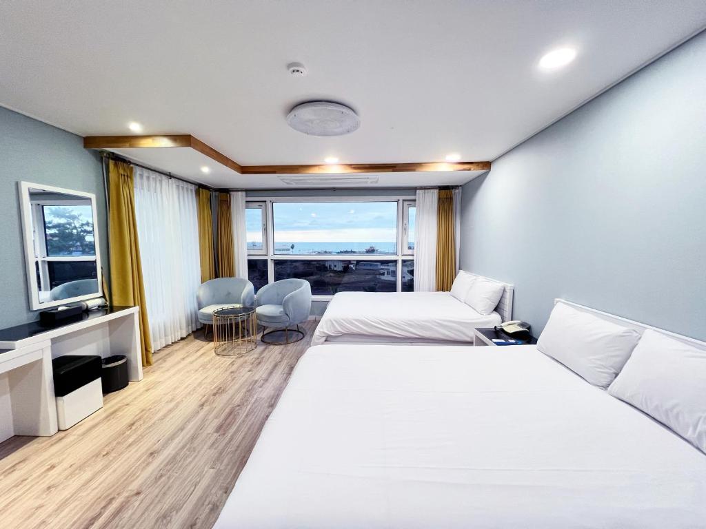 Hotel Sweet Castle Jeju Hamdeok - Suite Junior Avec Vue Sur Mer