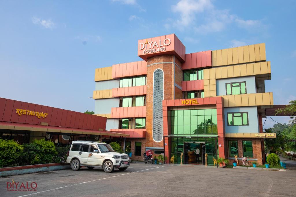 Bangunan di mana terletaknya hotel