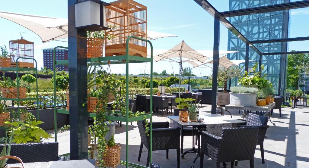 Restaurace v ubytování Van der Valk Hotel Eindhoven