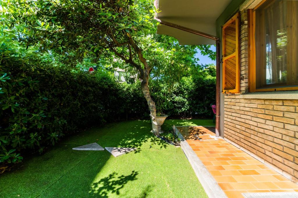 Zahrada ubytování B&B La Gatta Blu