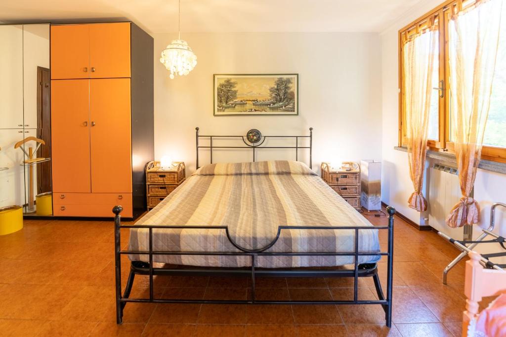 Postel nebo postele na pokoji v ubytování B&B La Gatta Blu