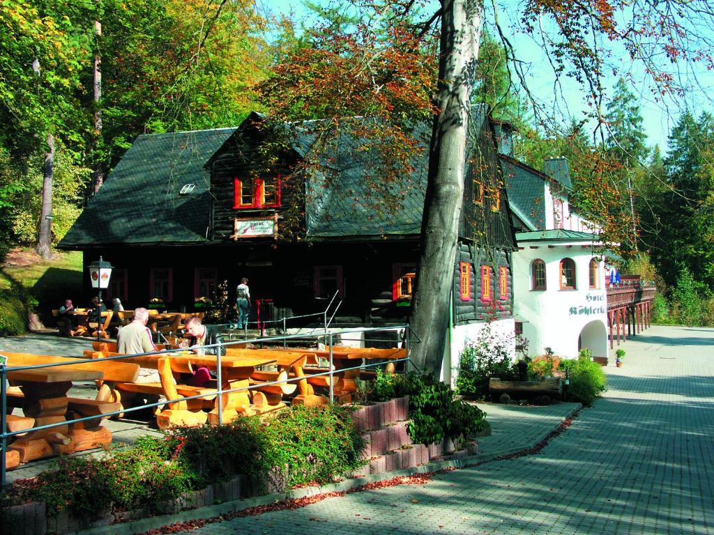 Budova, kde se hotel nachází