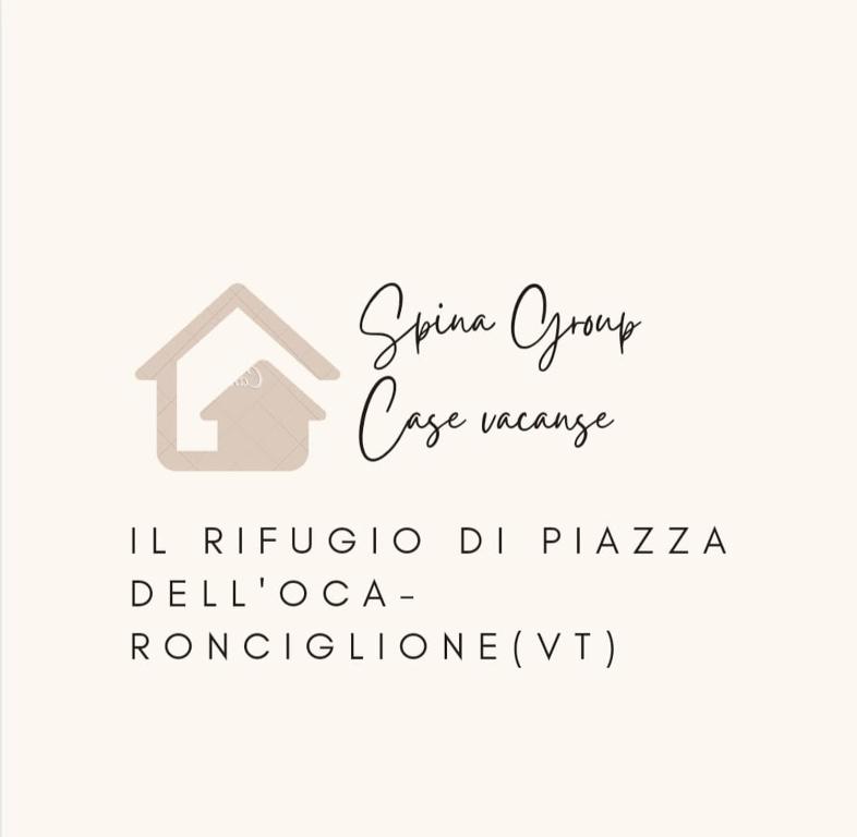 un conjunto de invitaciones de boda con caligrafía y una casa en Il Rifugio di Piazza dell' Oca en Ronciglione