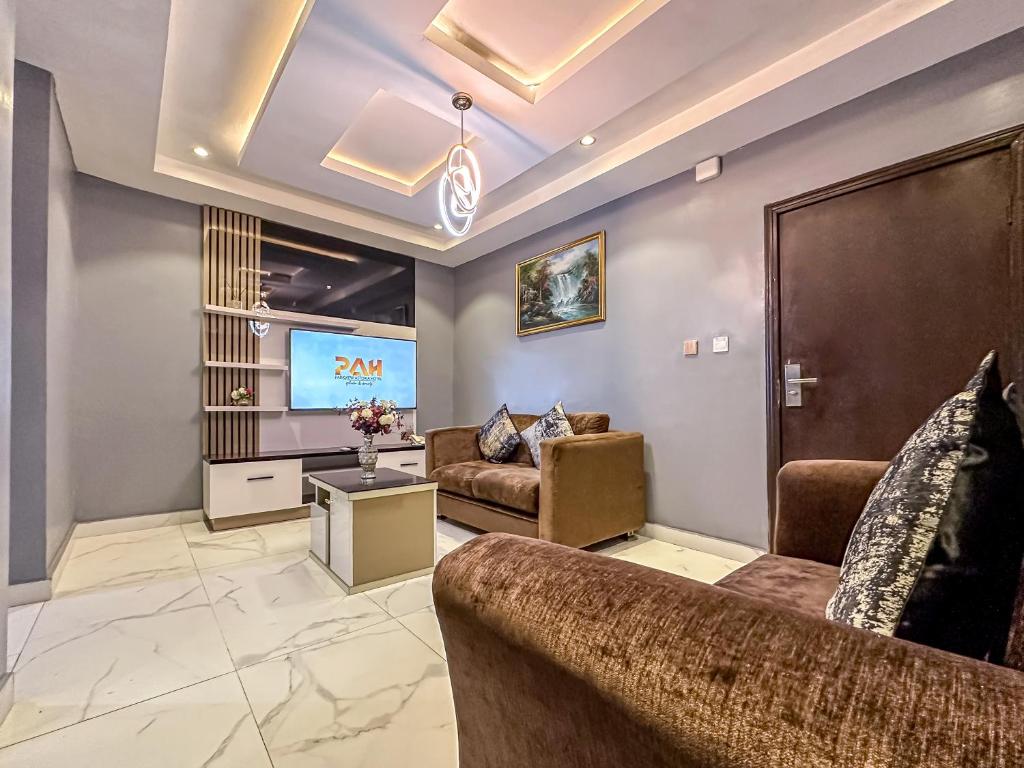 Ruang duduk di Parkview Astoria Hotel