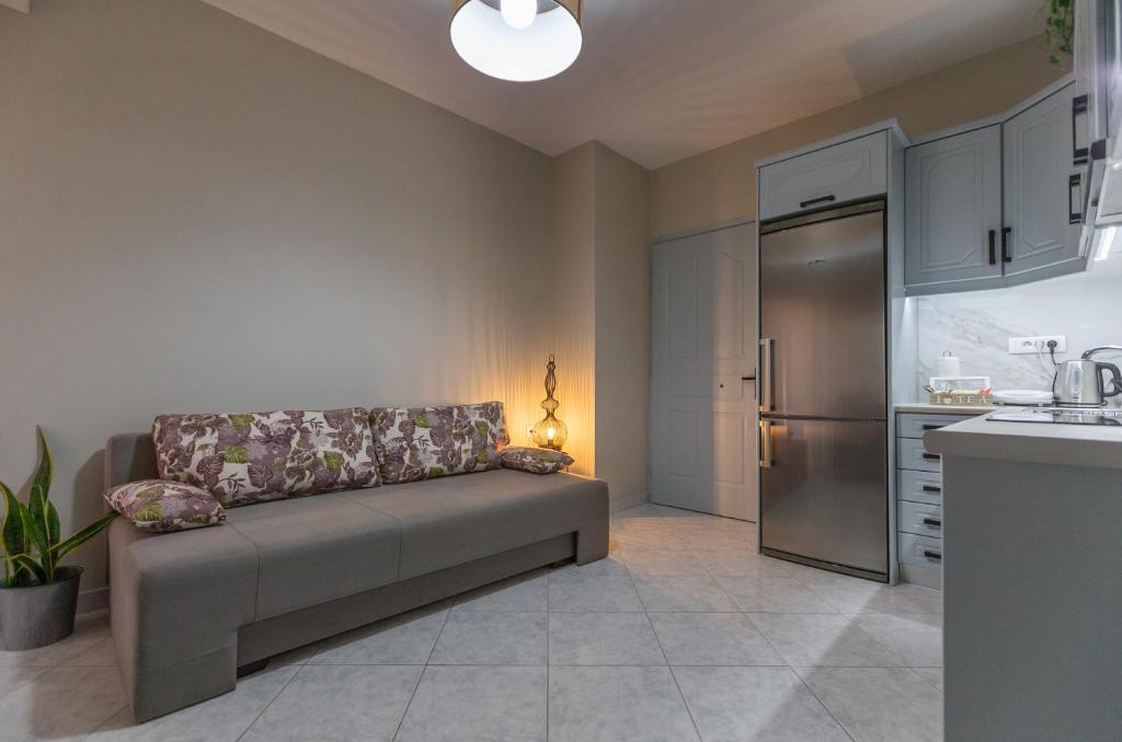 Kuchyň nebo kuchyňský kout v ubytování Liros House