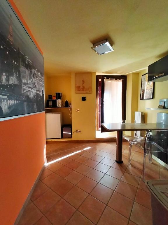 Kuchyň nebo kuchyňský kout v ubytování B&B CINGVLVM