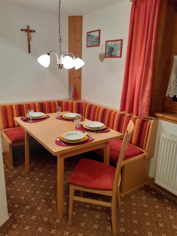 Posezení v ubytování Haus Peintner