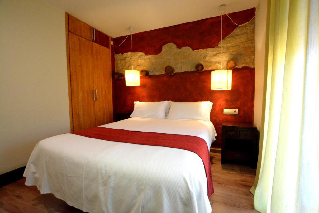 Postel nebo postele na pokoji v ubytování Hotel Posada Guadalupe
