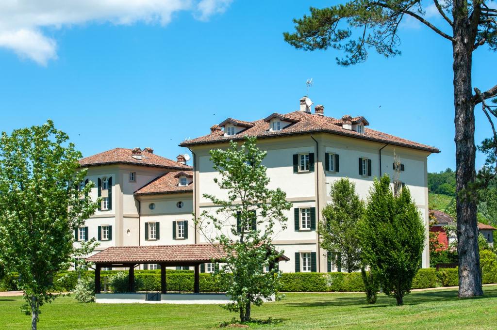 Budova, kde se aparthotel nachází